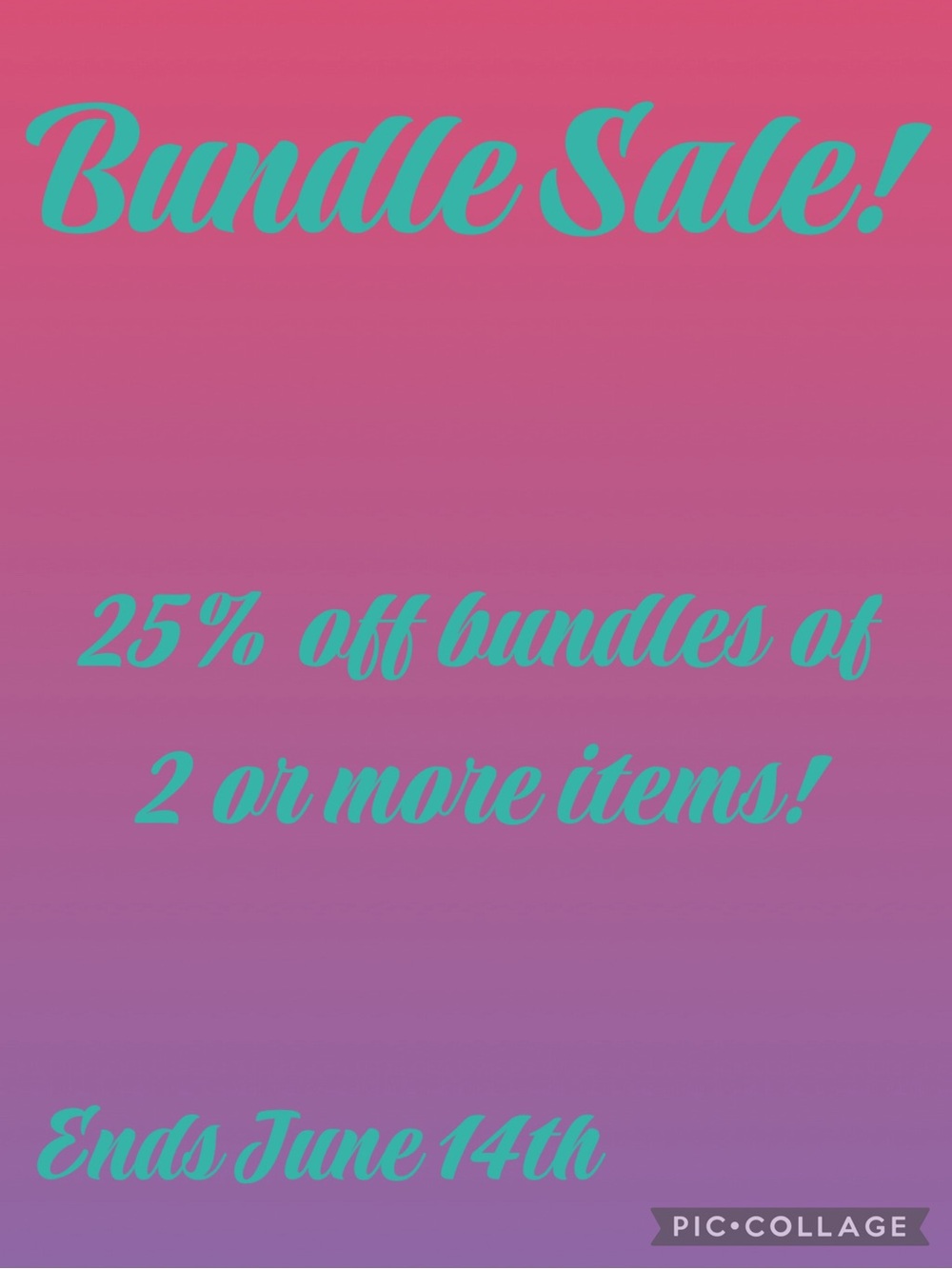 Bundle Sale!